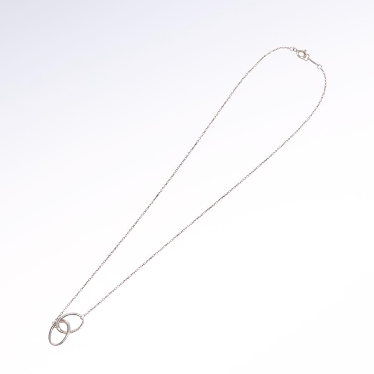 Tiffany & Co. Tiffany & Co. Elsa Peretti Double Loop Pendant Necklace Silver 925 Size ONE SIZE - 2 Thumbnail