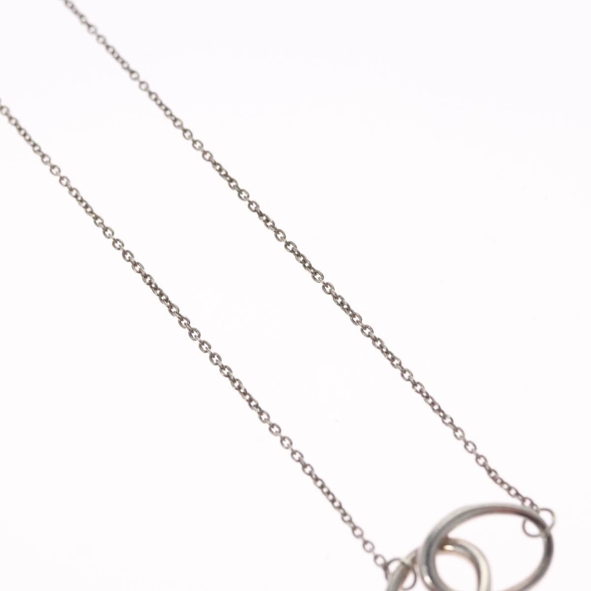 Tiffany & Co. Tiffany & Co. Elsa Peretti Double Loop Pendant Necklace Silver 925 Size ONE SIZE - 11 Thumbnail