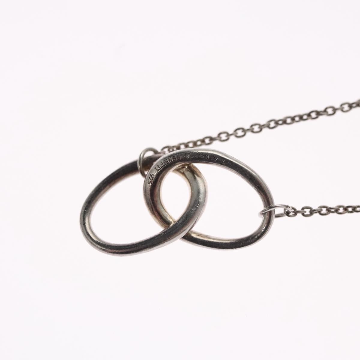 Tiffany & Co. Tiffany & Co. Elsa Peretti Double Loop Pendant Necklace Silver 925 Size ONE SIZE - 4 Thumbnail