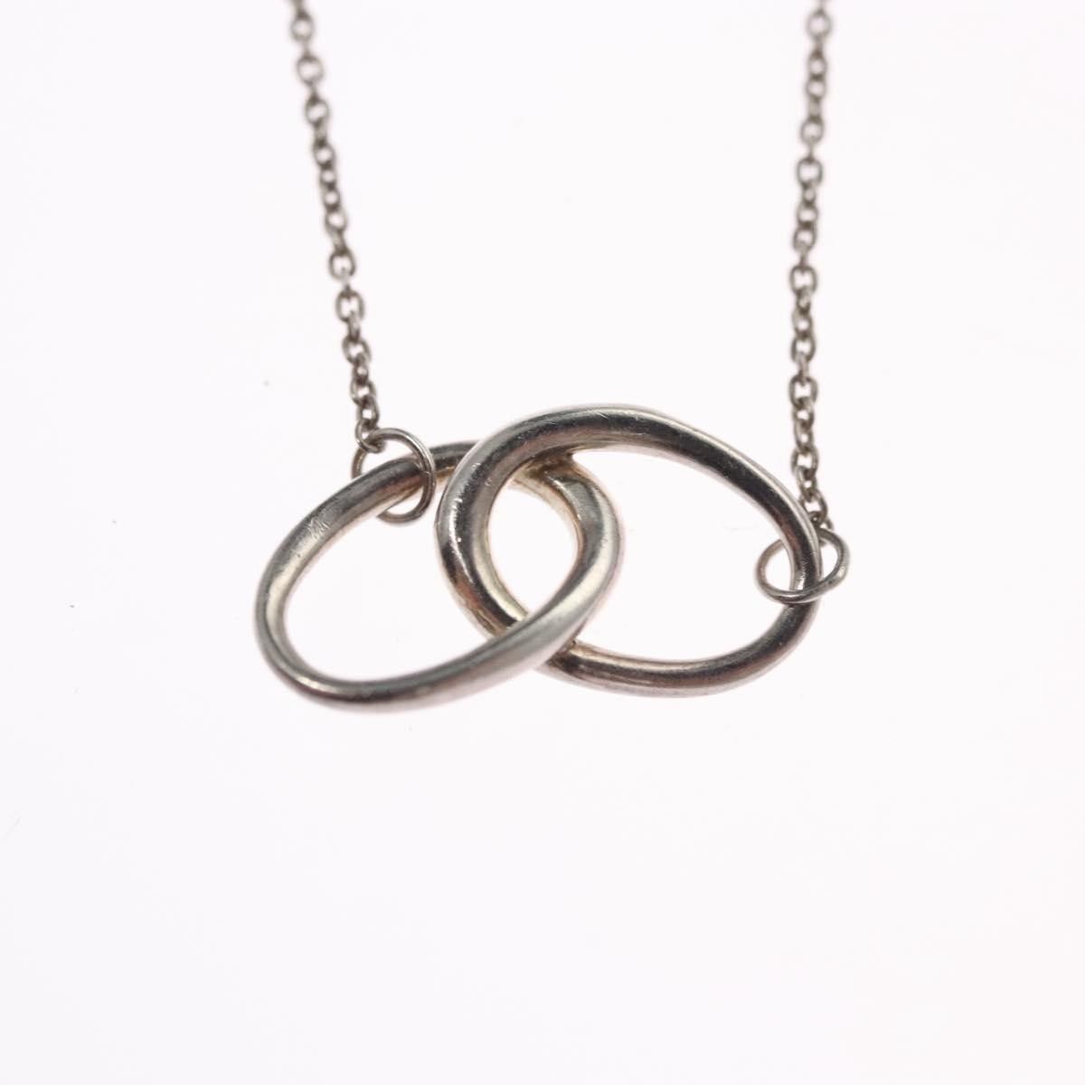 Tiffany & Co. Tiffany & Co. Elsa Peretti Double Loop Pendant Necklace Silver 925 Size ONE SIZE - 3 Thumbnail