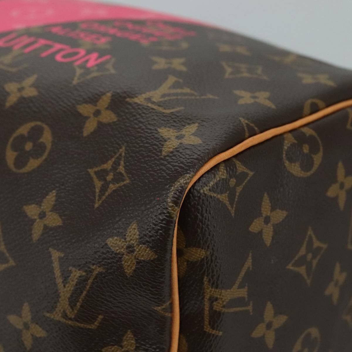 Louis Vuitton Louis Vuitton Speedy Handbag Limited Edition V Monogram Canvas Size ONE SIZE - 9 Thumbnail