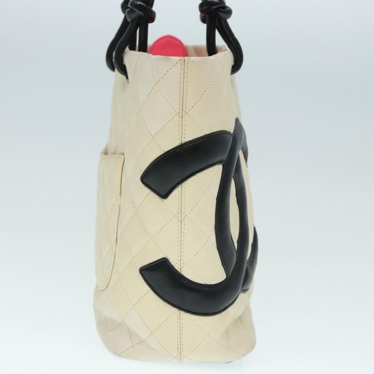 Chanel Chanel Cambon Tote Quilted Leather Size ONE SIZE - 4 Thumbnail