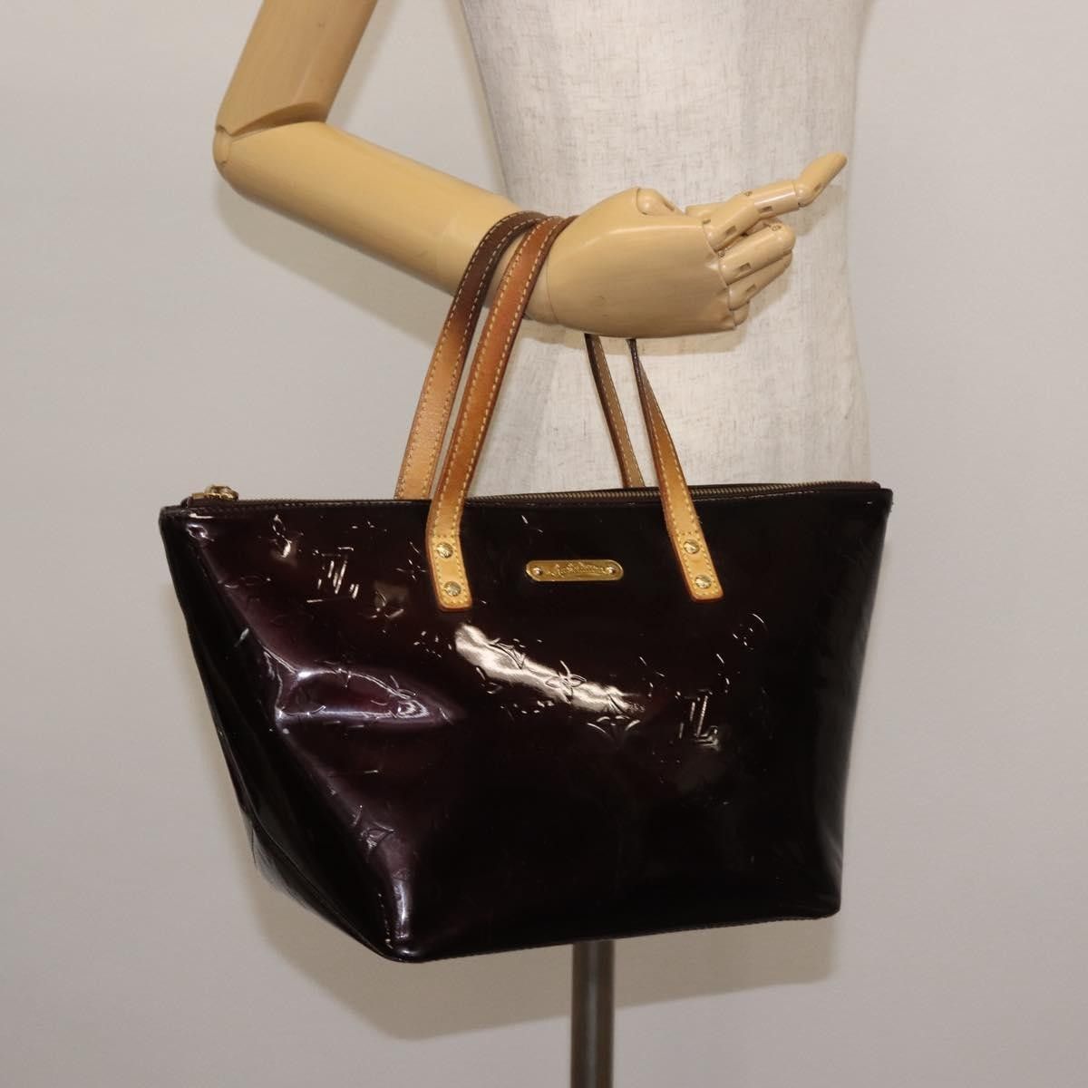 Louis Vuitton Louis Vuitton Bellevue Handbag Monogram Vernis Size ONE SIZE - 14 Thumbnail