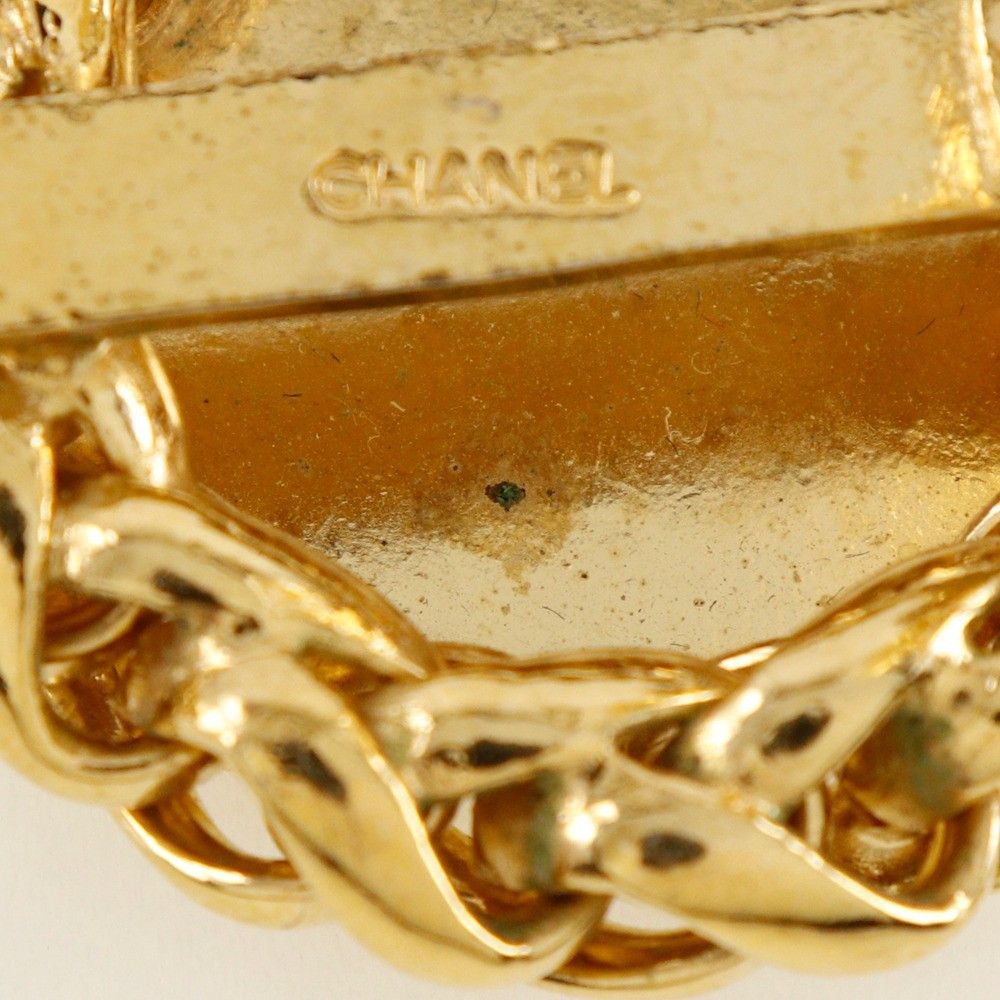 Chanel Chanel Vintage Round CC Clip-On Earrings Metal Size ONE SIZE - 7 Thumbnail