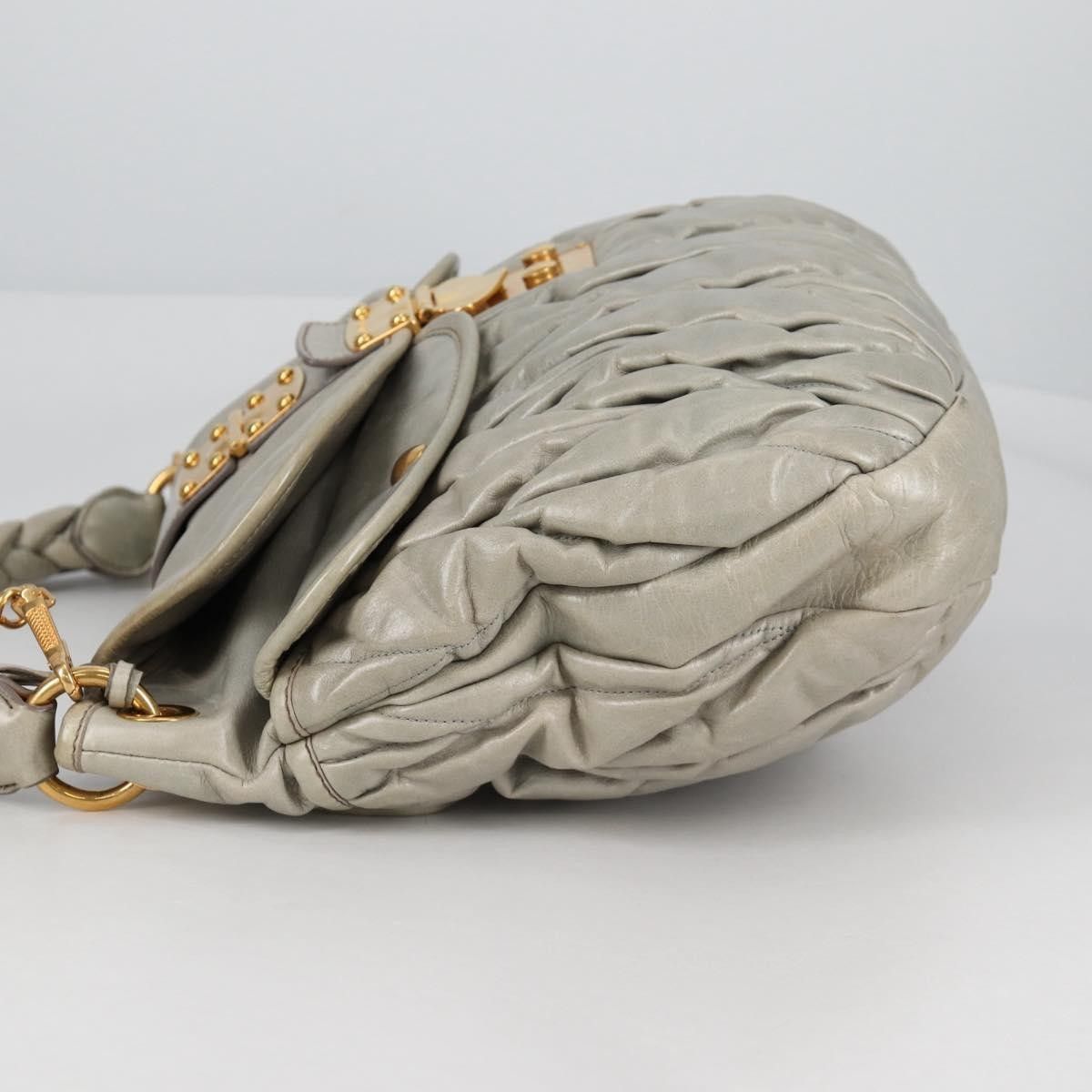 Miu Miu Miu Miu Coffer Hobo Matelasse Leather Size ONE SIZE - 4 Thumbnail