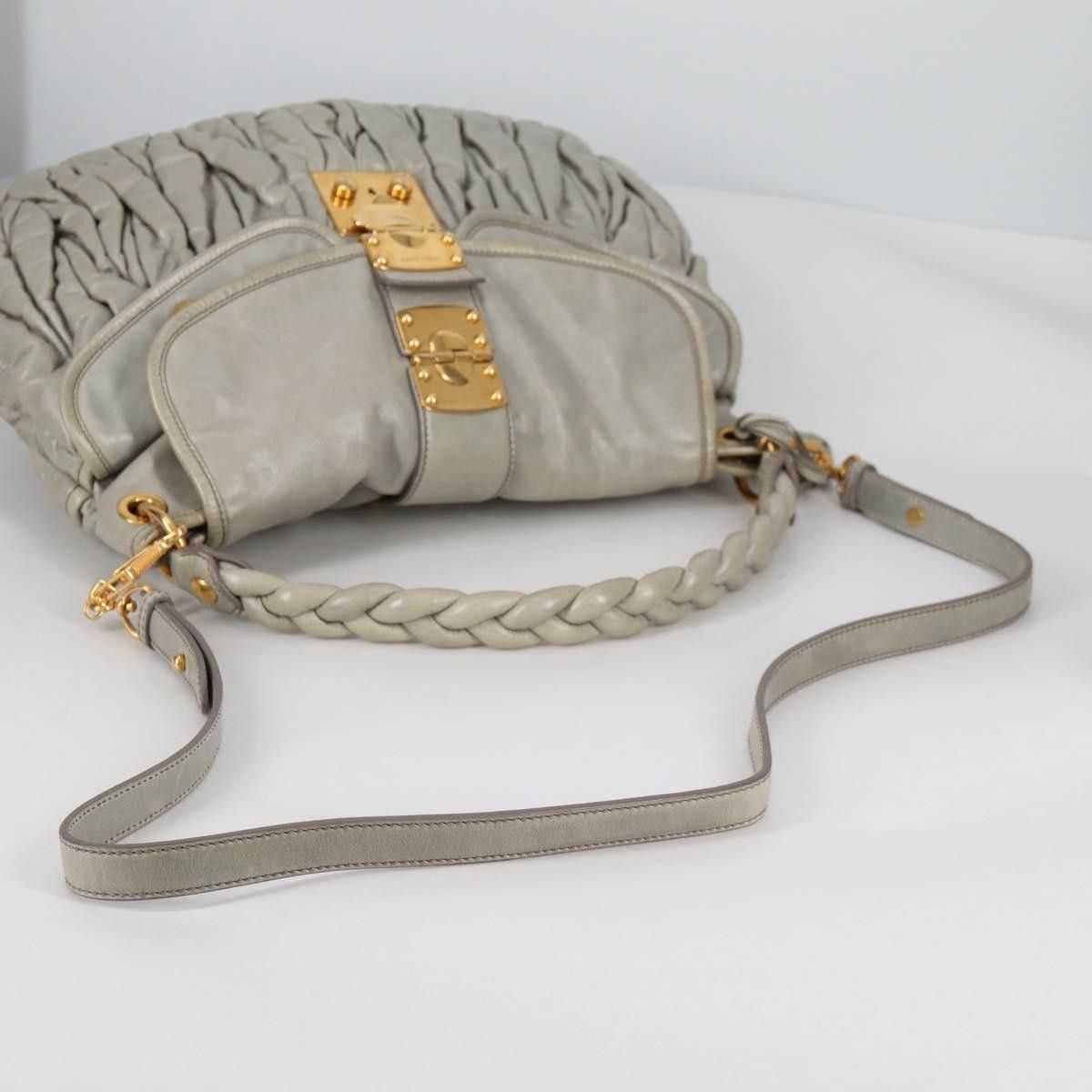 Miu Miu Miu Miu Coffer Hobo Matelasse Leather Size ONE SIZE - 7 Thumbnail