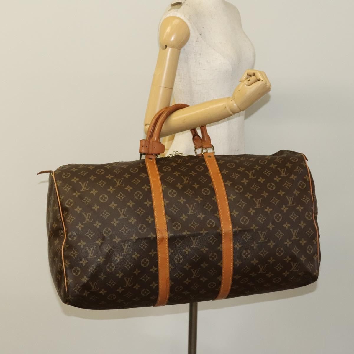 Louis Vuitton Louis Vuitton Keepall Bag Monogram Canvas Size ONE SIZE - 16 Thumbnail