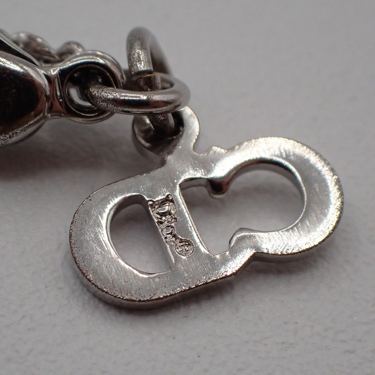 Dior Christian Dior CD Logo necklace Silver-Plated Size ONE SIZE - 5 Thumbnail