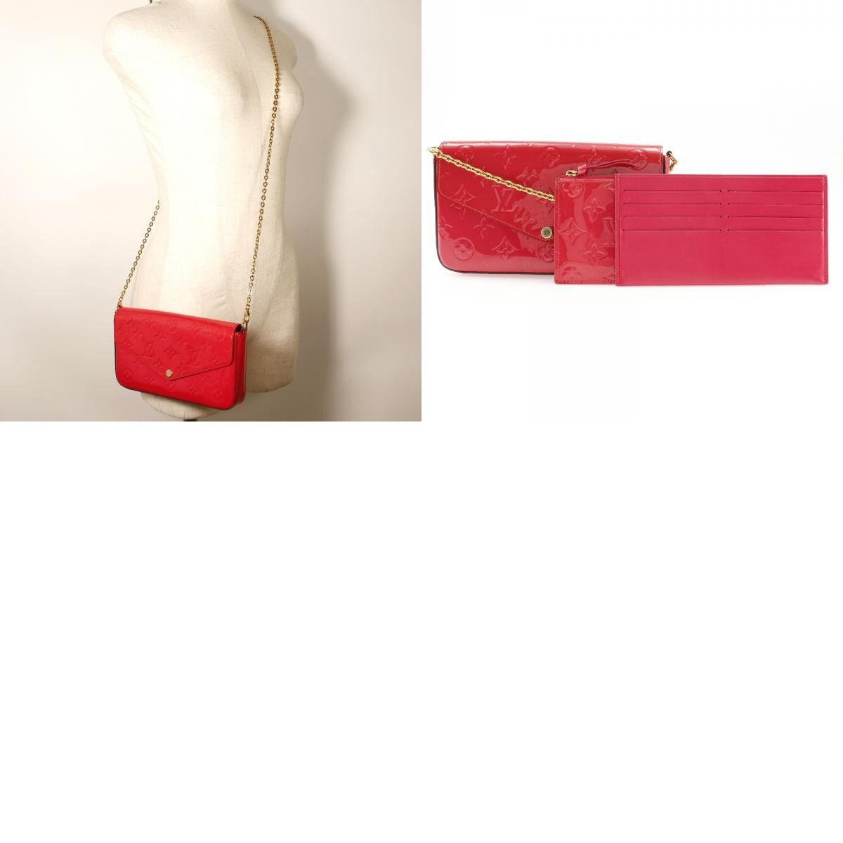 Louis Vuitton Louis Vuitton Felicie Pochette Monogram Vernis Size ONE SIZE - 8 Thumbnail