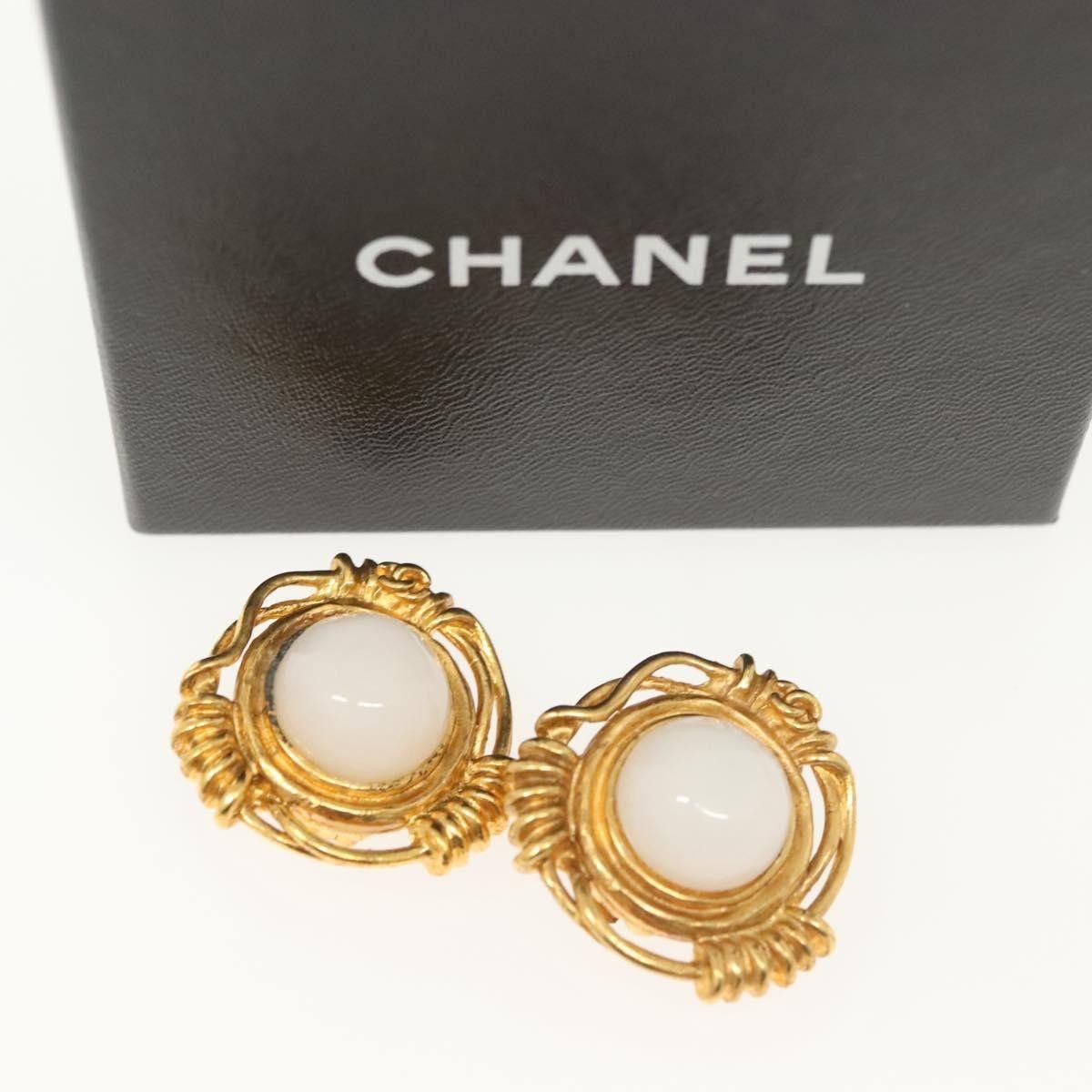 Chanel Chanel Vintage CC Earrings Metal Size ONE SIZE - 13 Thumbnail