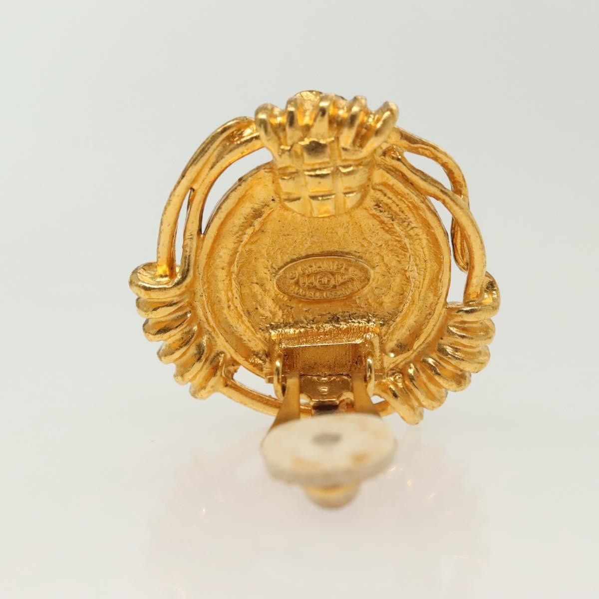 Chanel Chanel Vintage CC Earrings Metal Size ONE SIZE - 6 Thumbnail