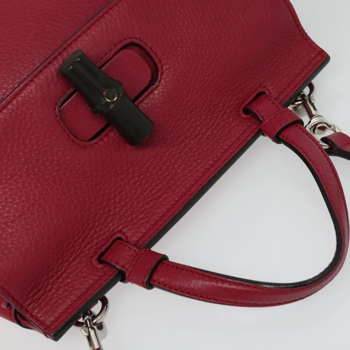 Gucci Gucci Bamboo Daily Top Handle Bag Leather Size ONE SIZE - 7 Thumbnail
