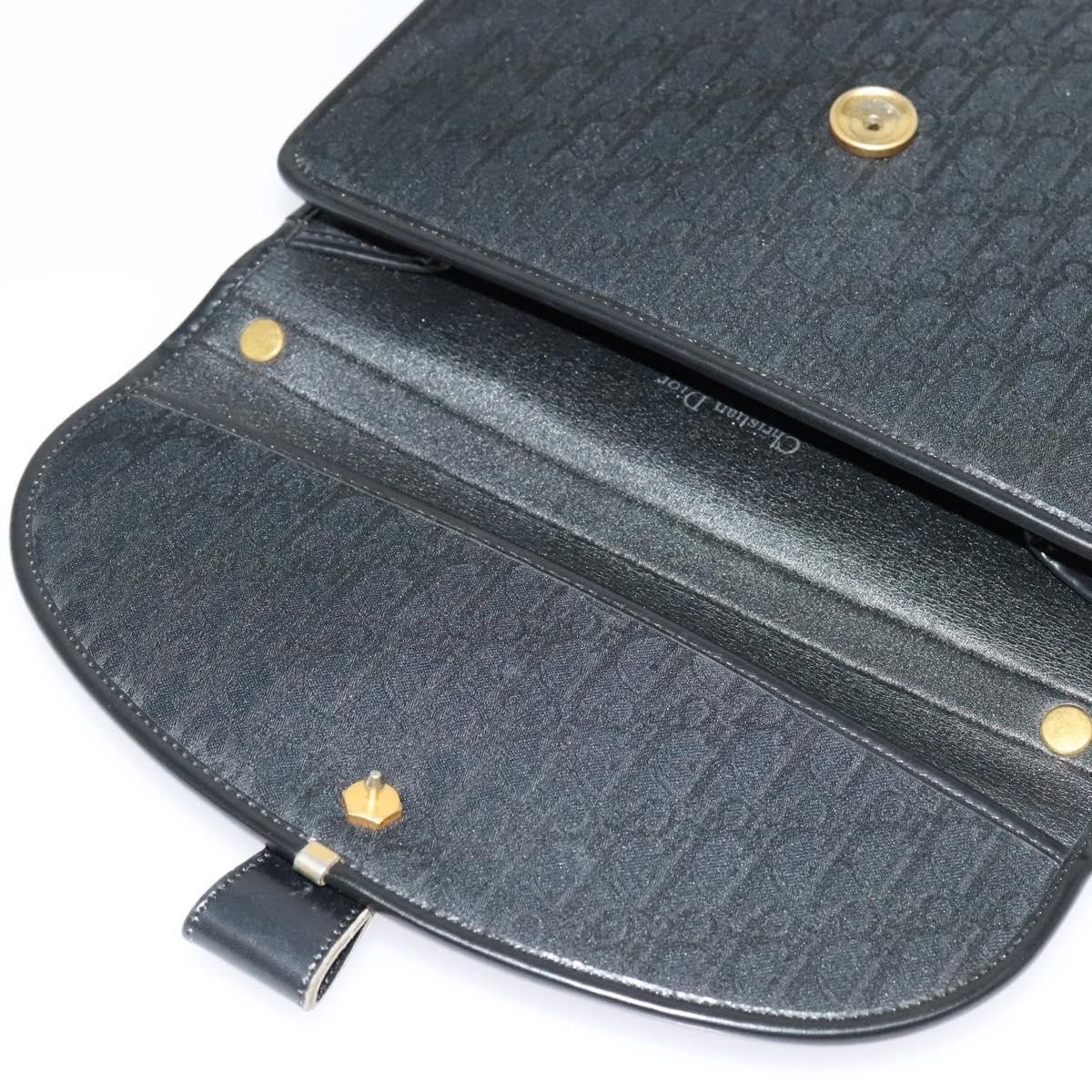 Dior Christian Dior Vintage Trotter Flap Shoulder Bag Canvas Size ONE SIZE - 17 Thumbnail