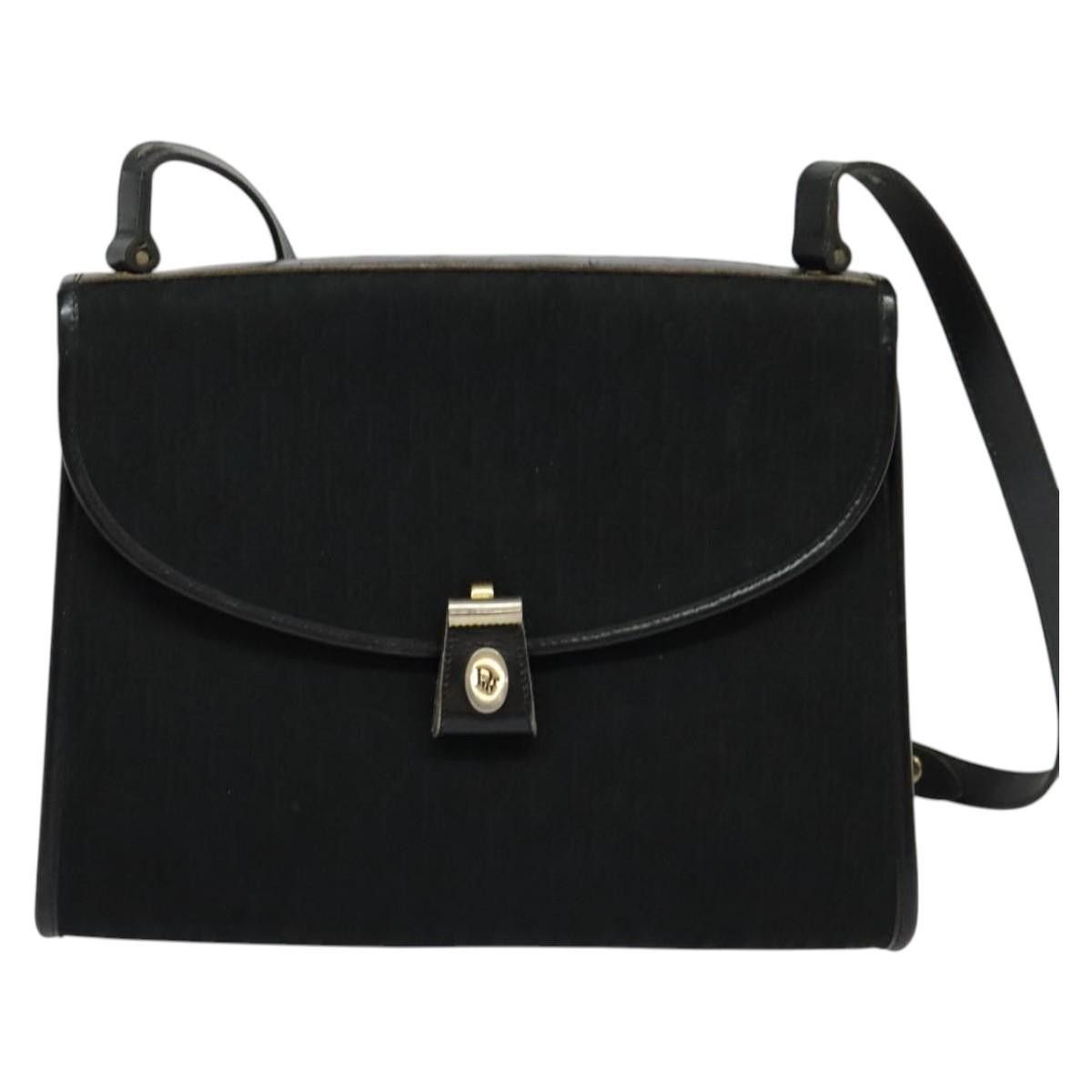 Dior Christian Dior Vintage Trotter Flap Shoulder Bag Canvas Size ONE SIZE - 19 Thumbnail