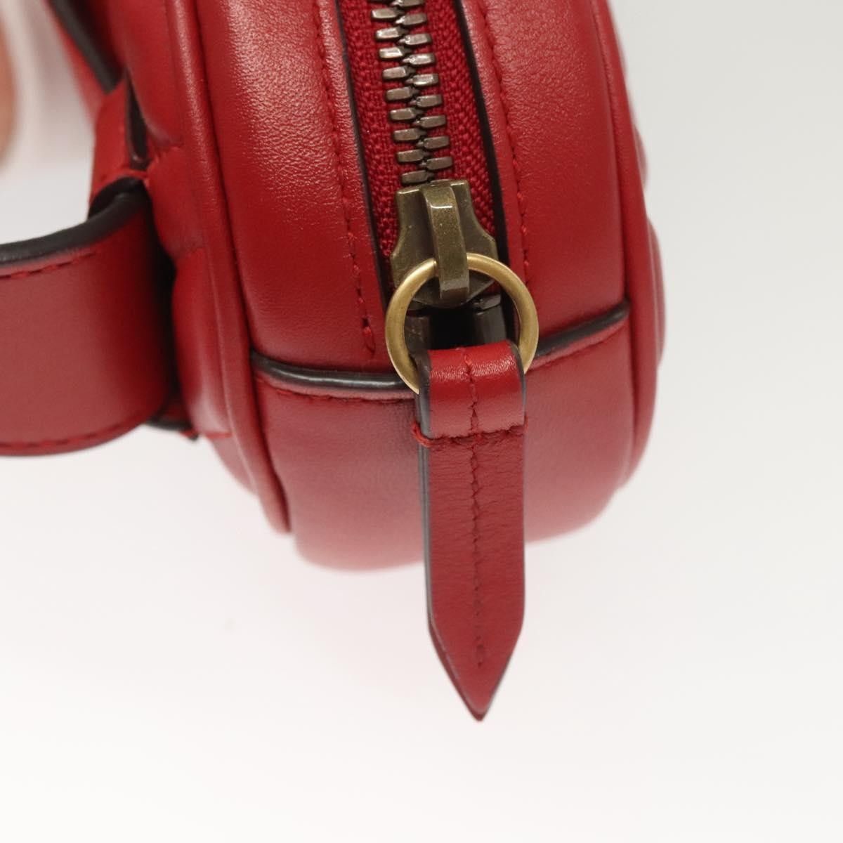 Gucci Gucci GG Marmont Belt Bag Matelasse Leather Size ONE SIZE - 15 Thumbnail