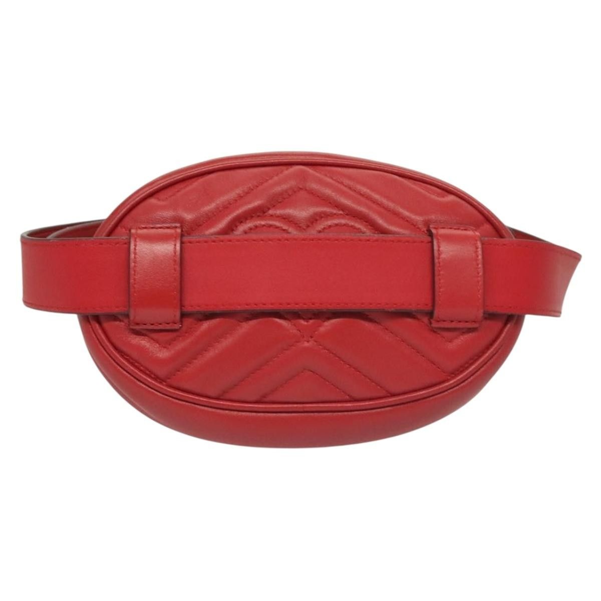 Gucci Gucci GG Marmont Belt Bag Matelasse Leather Size ONE SIZE - 2 Thumbnail