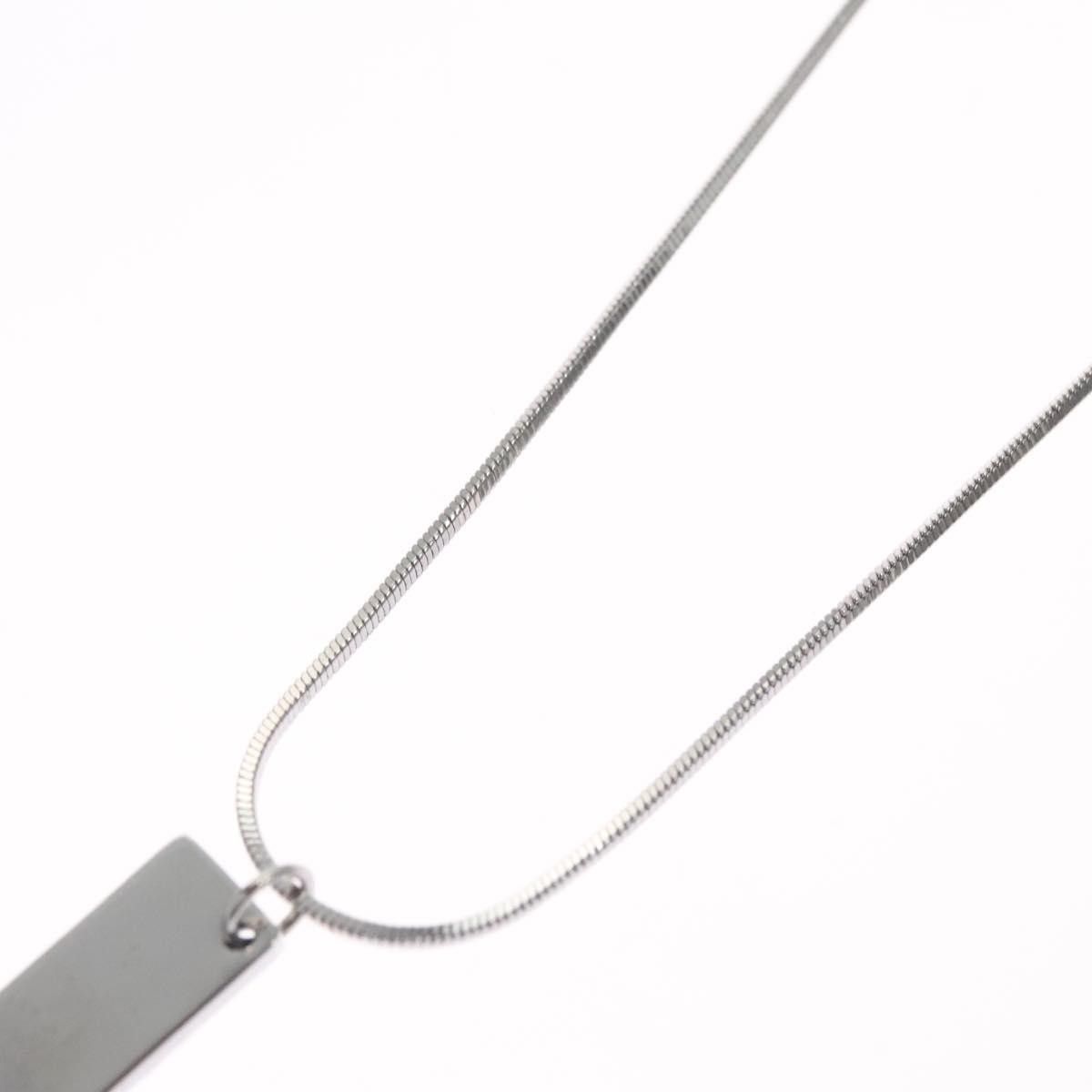 Dior Christian Dior Trotter Motif Necklace Engraved Metal Size ONE SIZE - 9 Thumbnail