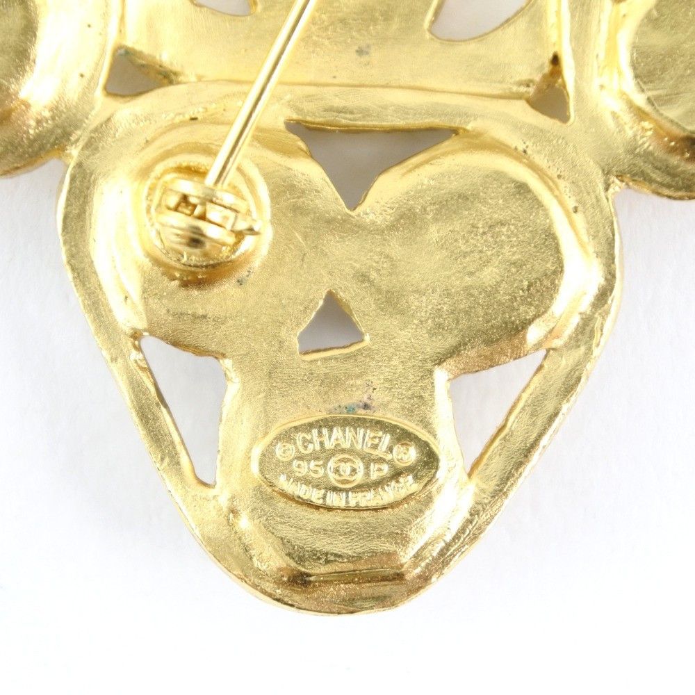 Chanel Chanel Vintage CC Brooch Metal Size ONE SIZE - 5 Thumbnail
