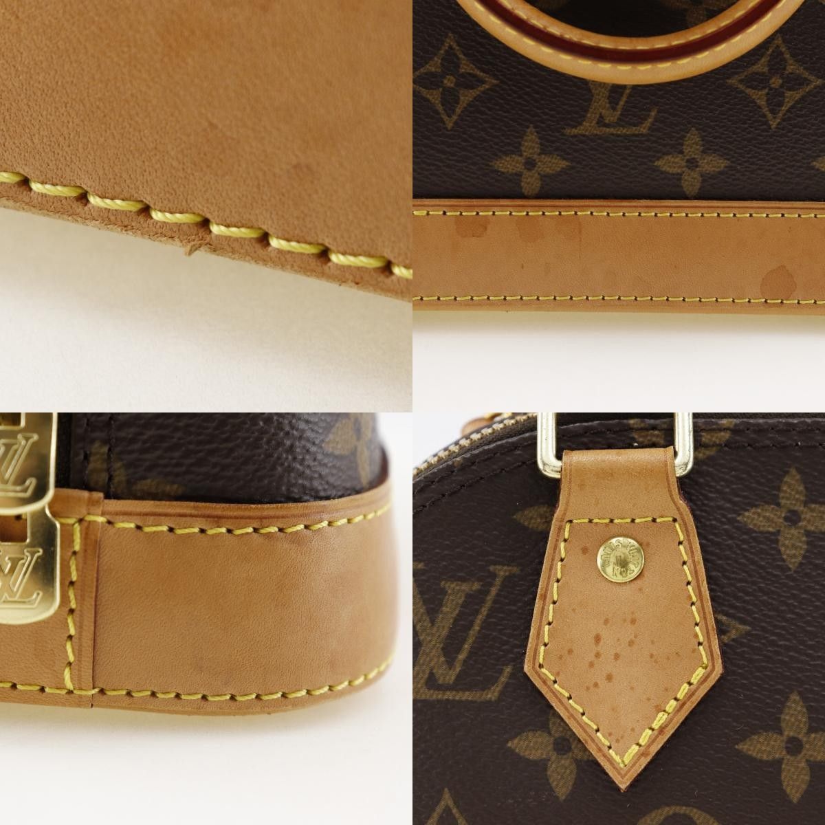Louis Vuitton Louis Vuitton Alma Handbag Monogram Canvas Size ONE SIZE - 9 Thumbnail