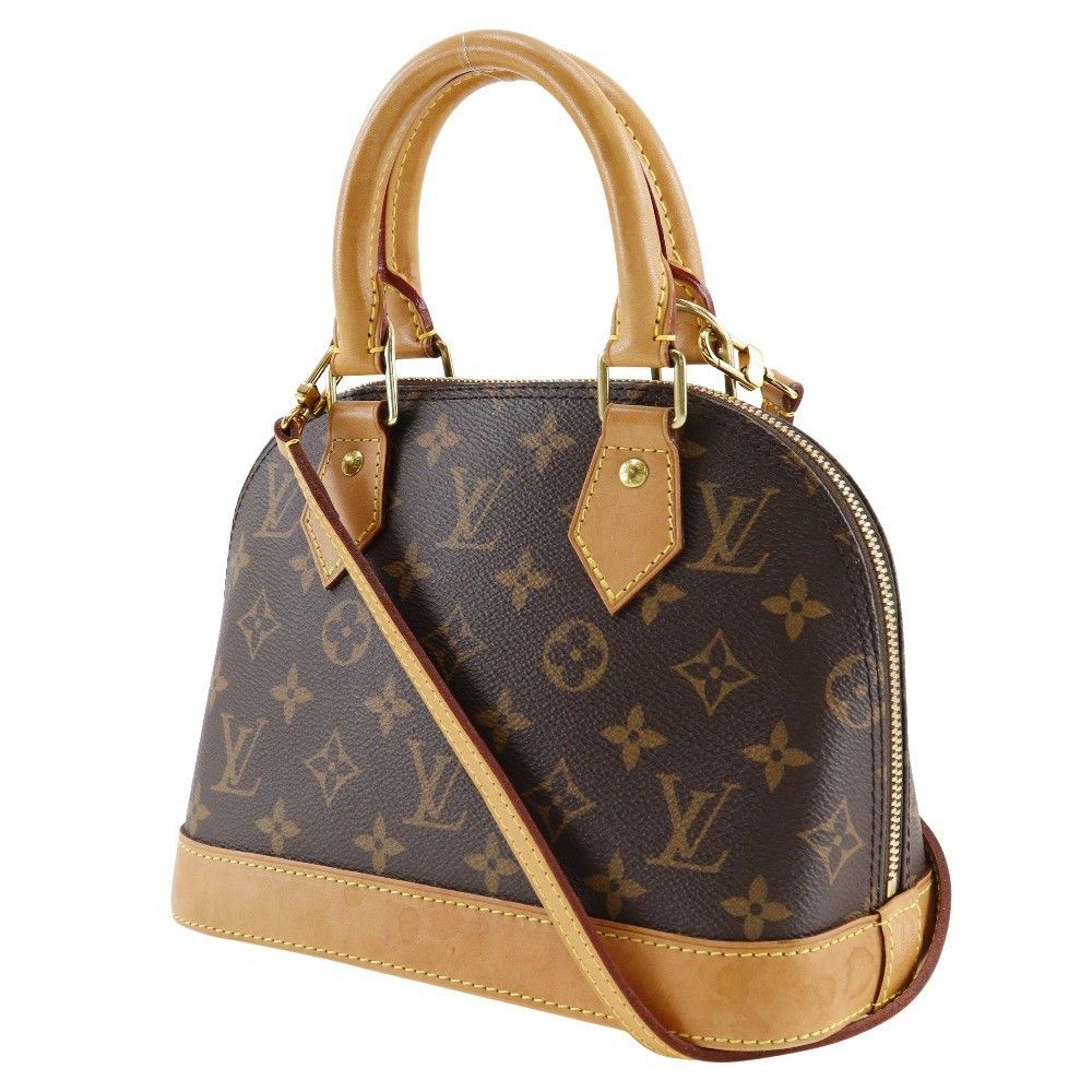 Louis Vuitton Louis Vuitton Alma Handbag Monogram Canvas Size ONE SIZE - 3 Thumbnail