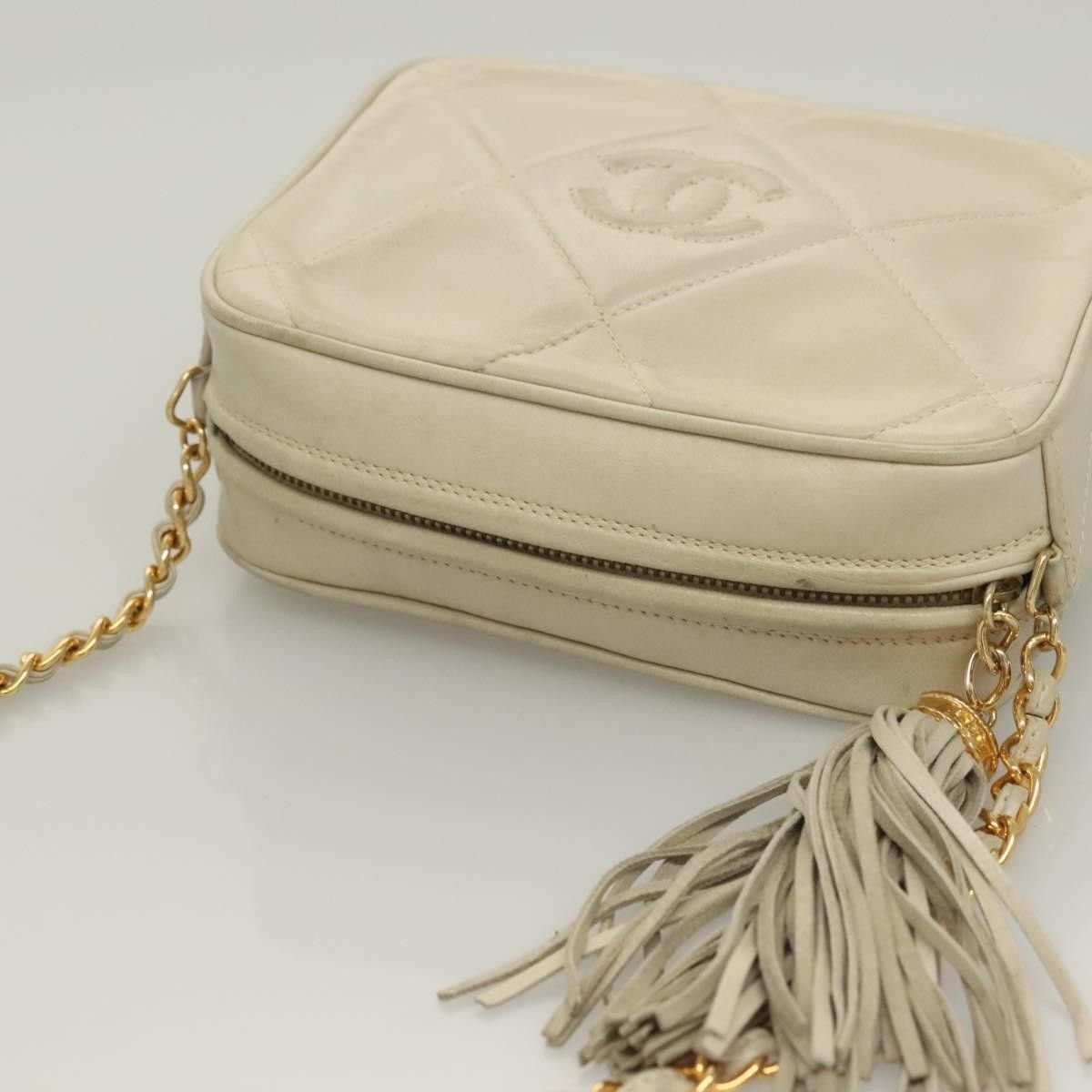Chanel Chanel Camera CC Tassel Bag Leather Size ONE SIZE - 17 Thumbnail