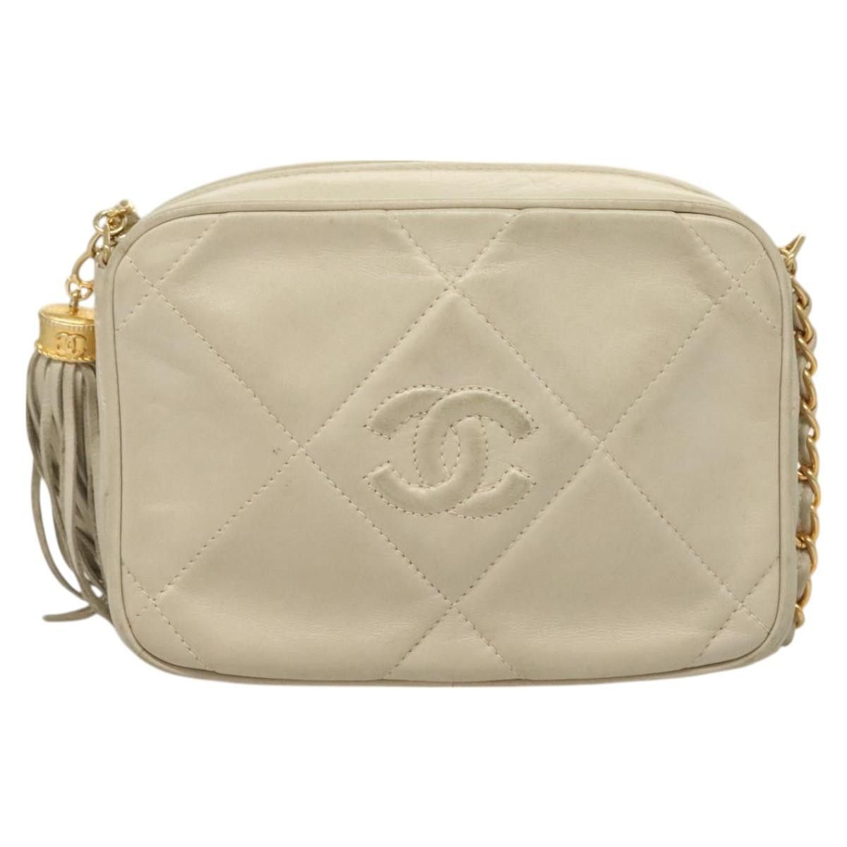 Chanel Chanel Camera CC Tassel Bag Leather Size ONE SIZE - 20 Thumbnail