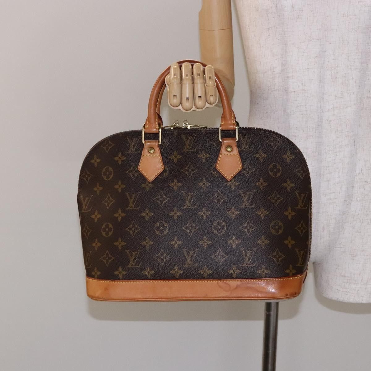 Louis Vuitton Louis Vuitton Alma Handbag Monogram Canvas Size ONE SIZE - 14 Thumbnail
