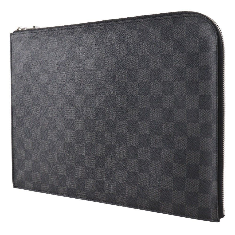 Louis Vuitton Louis Vuitton Zip Around Pochette Jour Damier Graphite Size ONE SIZE - 2 Thumbnail