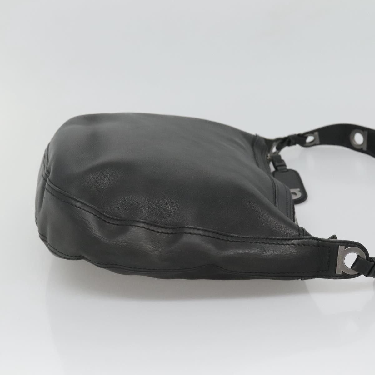 Salvatore Ferragamo Salvatore Ferragamo Gancini Shoulder Bag Leather Size ONE SIZE - 3 Thumbnail
