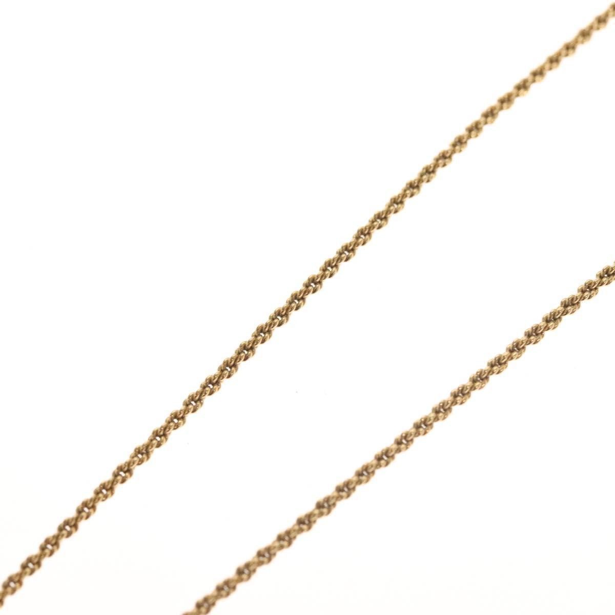 Dior Christian Dior CD Pendant Necklace Gold-plated Size ONE SIZE - 13 Thumbnail