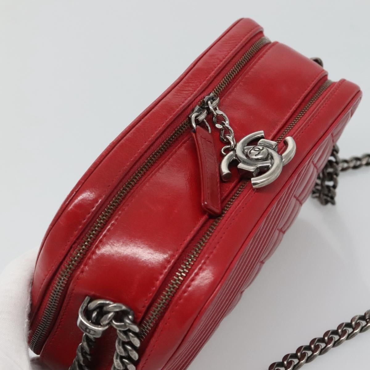 Chanel Chanel Coco Boy Camera Bag Quilted Leather Size ONE SIZE - 15 Thumbnail