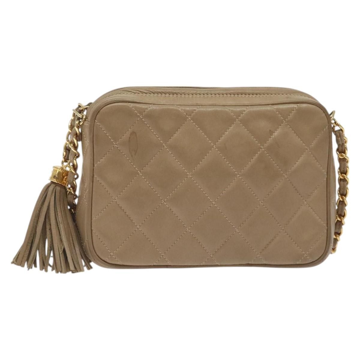 Chanel Chanel Vintage Camera Tassel Bag Lambskin Size ONE SIZE - 18 Thumbnail