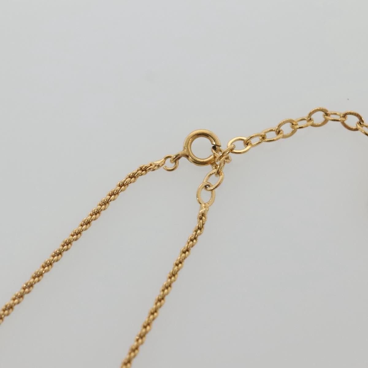 Dior Christian Dior Vintage Logo Round Pendant Necklace Metal Size ONE SIZE - 5 Thumbnail