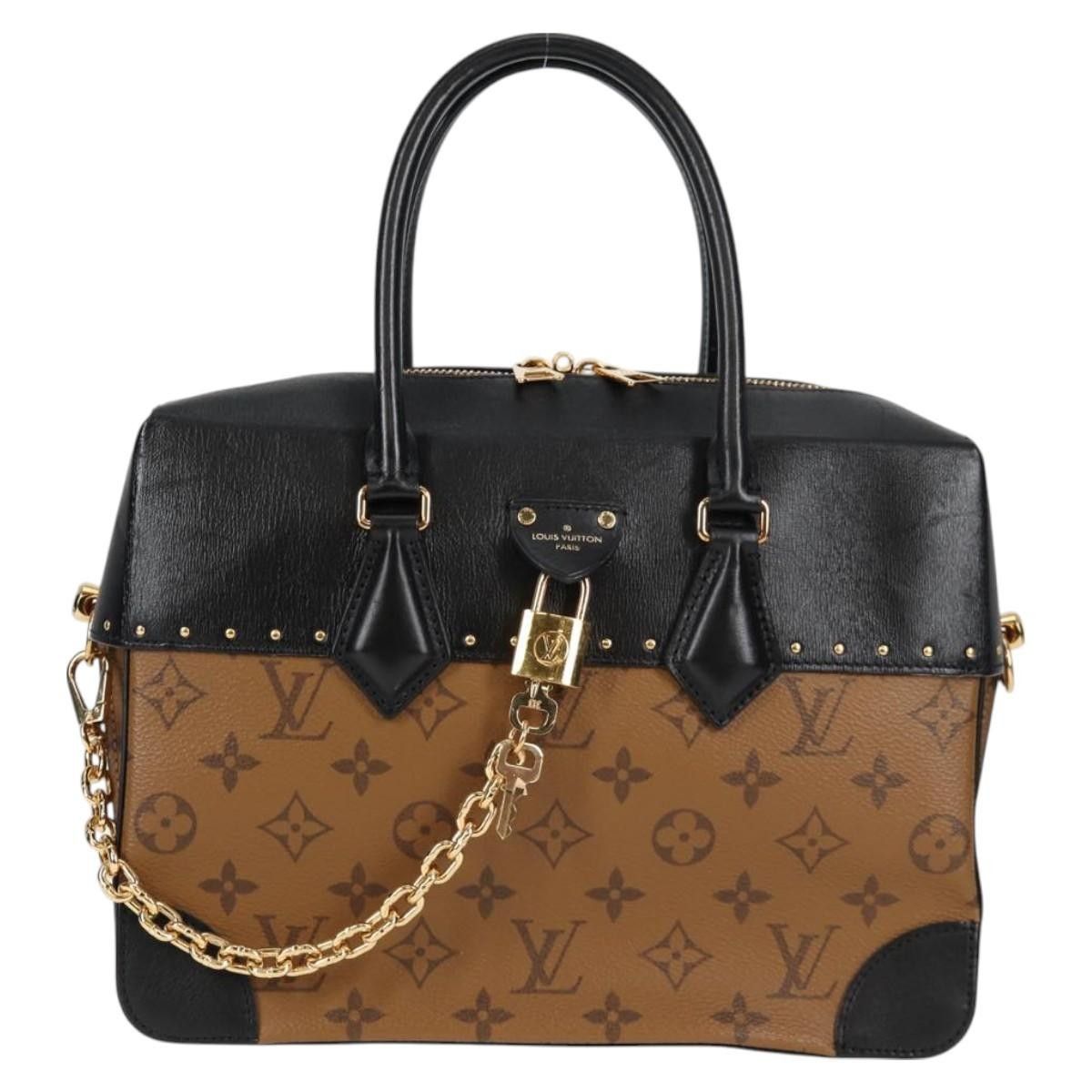 Louis Vuitton Louis Vuitton City Malle Handbag Reverse Monogram Canvas and Leather Size ONE SIZE - 18 Thumbnail