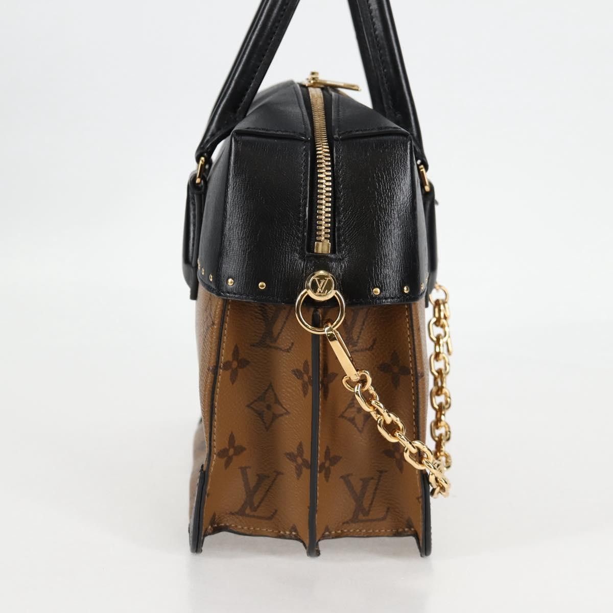 Louis Vuitton Louis Vuitton City Malle Handbag Reverse Monogram Canvas and Leather Size ONE SIZE - 4 Thumbnail