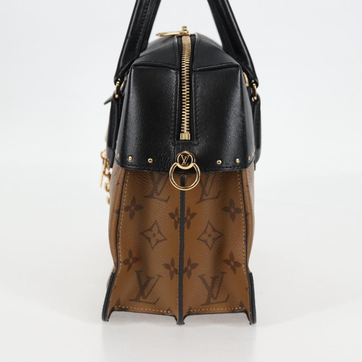 Louis Vuitton Louis Vuitton City Malle Handbag Reverse Monogram Canvas and Leather Size ONE SIZE - 3 Thumbnail