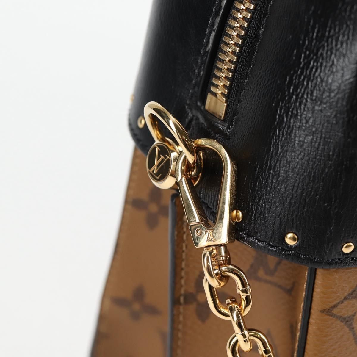 Louis Vuitton Louis Vuitton City Malle Handbag Reverse Monogram Canvas and Leather Size ONE SIZE - 16 Thumbnail