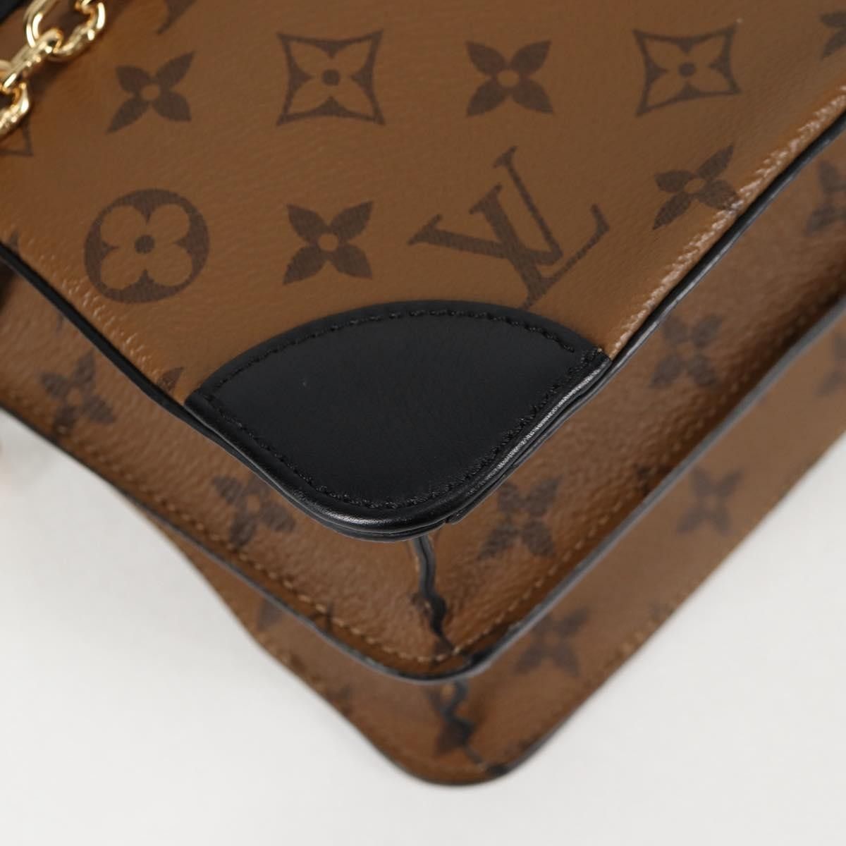 Louis Vuitton Louis Vuitton City Malle Handbag Reverse Monogram Canvas and Leather Size ONE SIZE - 9 Thumbnail