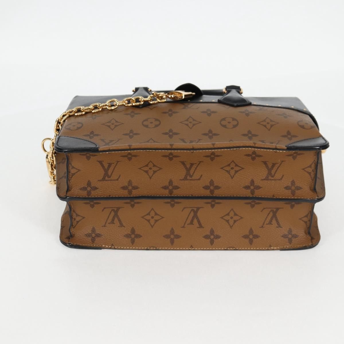 Louis Vuitton Louis Vuitton City Malle Handbag Reverse Monogram Canvas and Leather Size ONE SIZE - 14 Thumbnail