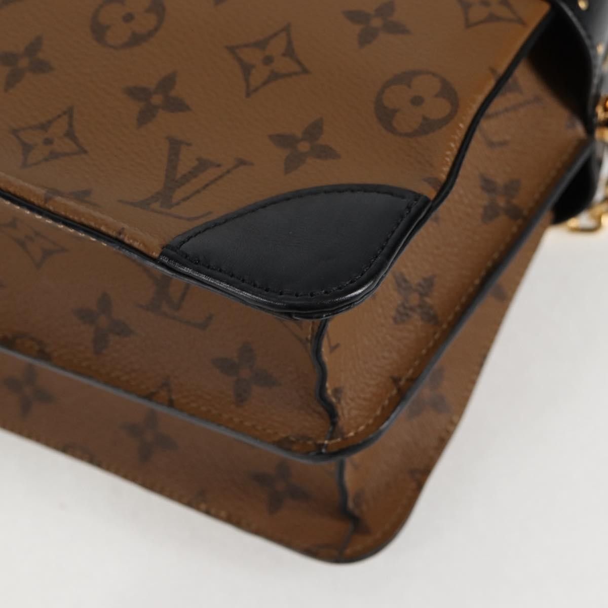 Louis Vuitton Louis Vuitton City Malle Handbag Reverse Monogram Canvas and Leather Size ONE SIZE - 11 Thumbnail