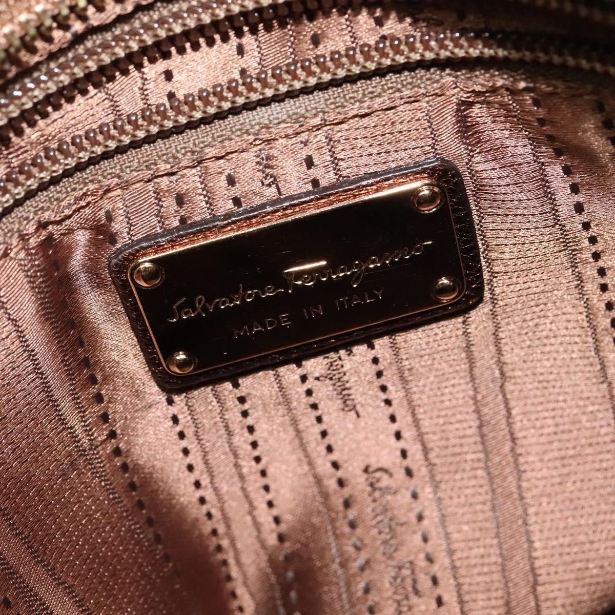 Salvatore Ferragamo Salvatore Ferragamo Sofia Satchel Leather Size ONE SIZE - 20 Thumbnail