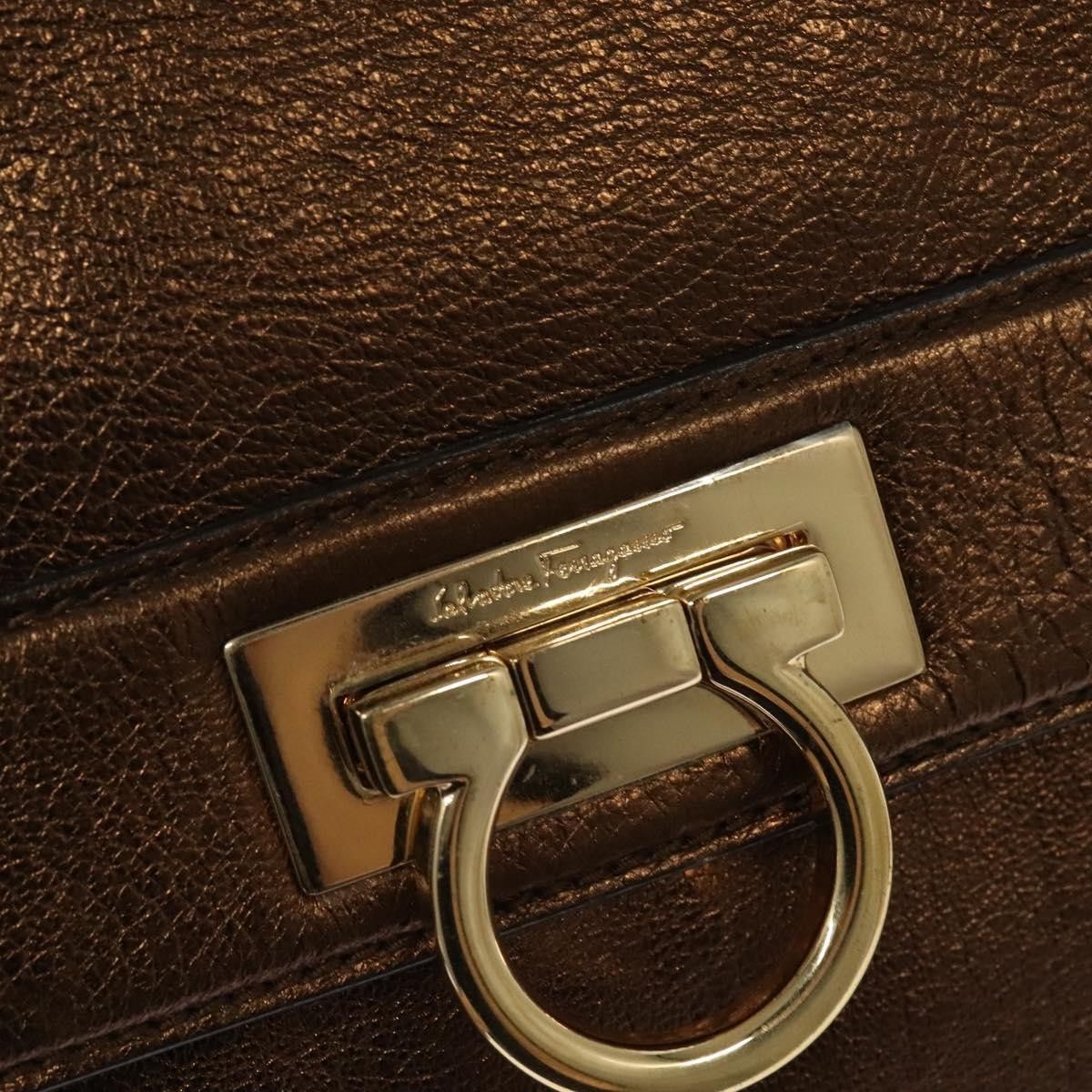 Salvatore Ferragamo Salvatore Ferragamo Sofia Satchel Leather Size ONE SIZE - 12 Thumbnail