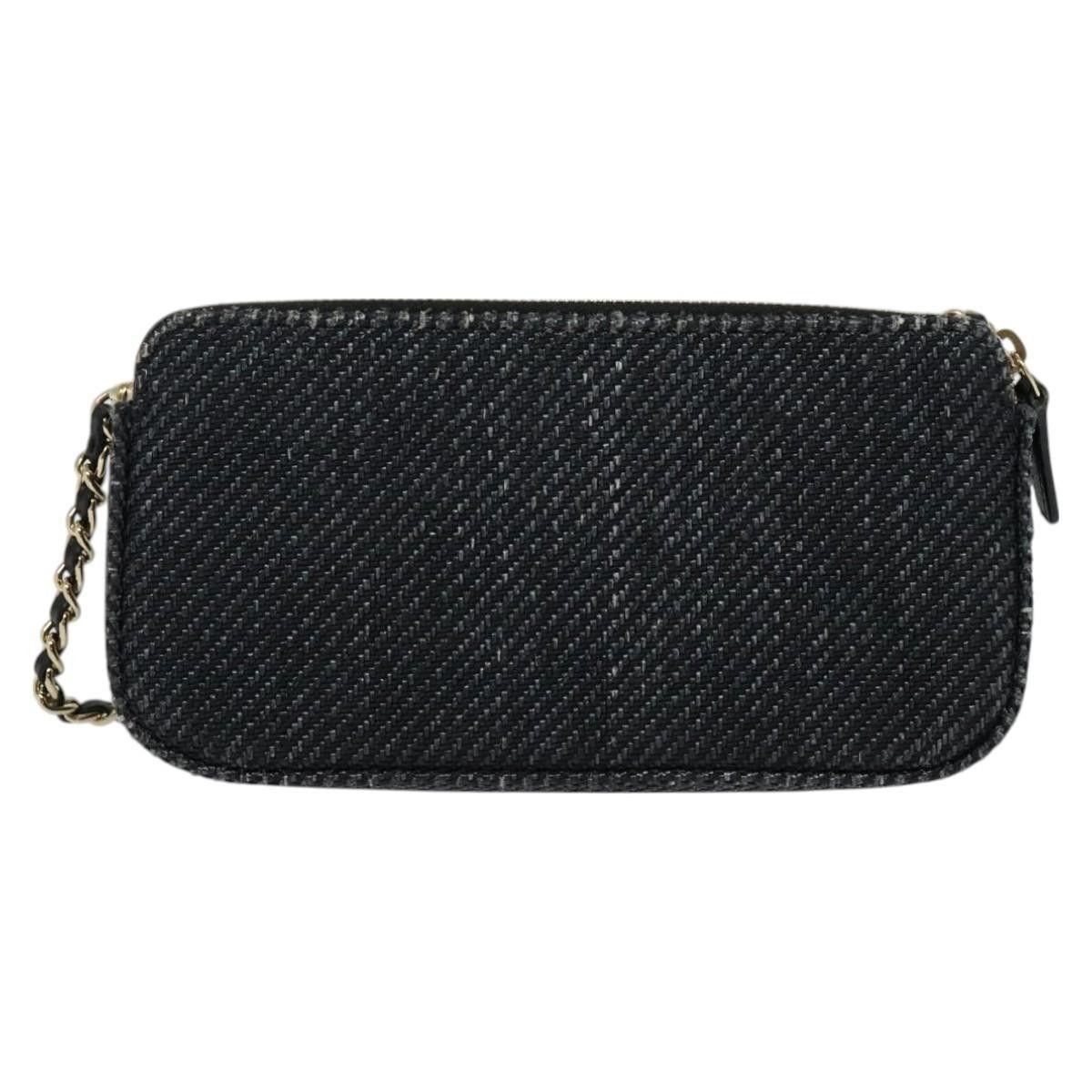Chanel Chanel Deauville Chain wallet Raffia Size ONE SIZE - 2 Thumbnail