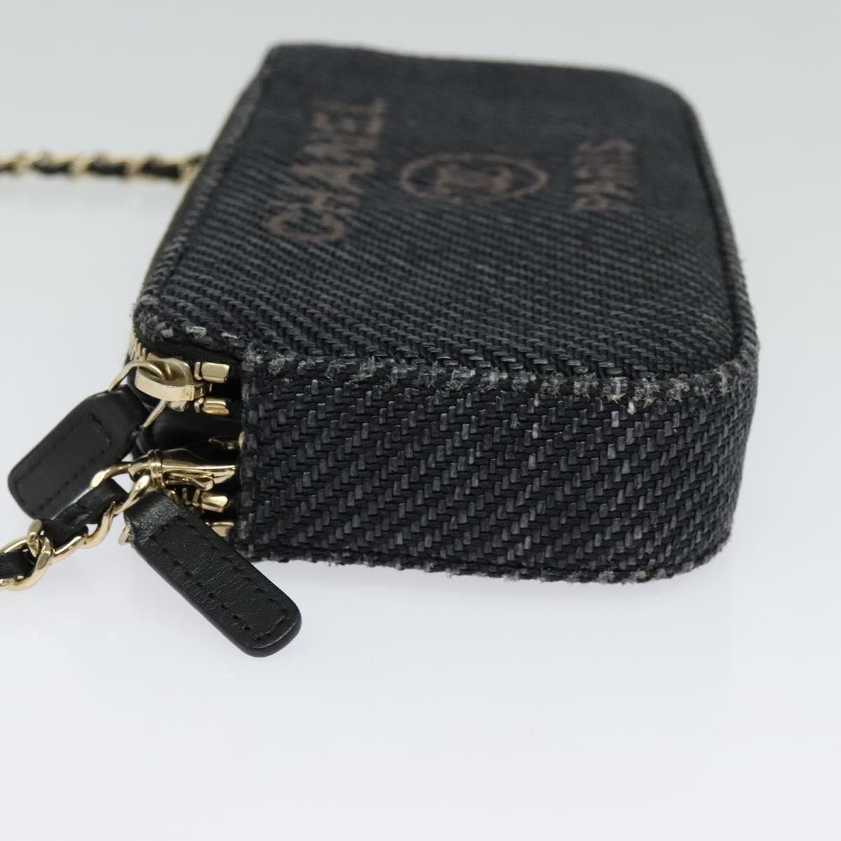 Chanel Chanel Deauville Chain wallet Raffia Size ONE SIZE - 3 Thumbnail