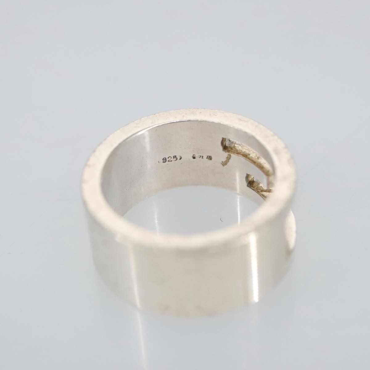 Gucci Gucci G Band Ring Silver 925 Size ONE SIZE - 8 Thumbnail