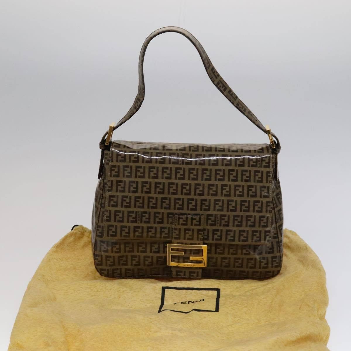 Fendi Fendi Mamma Baguette Zucca canvas Size ONE SIZE - 14 Thumbnail