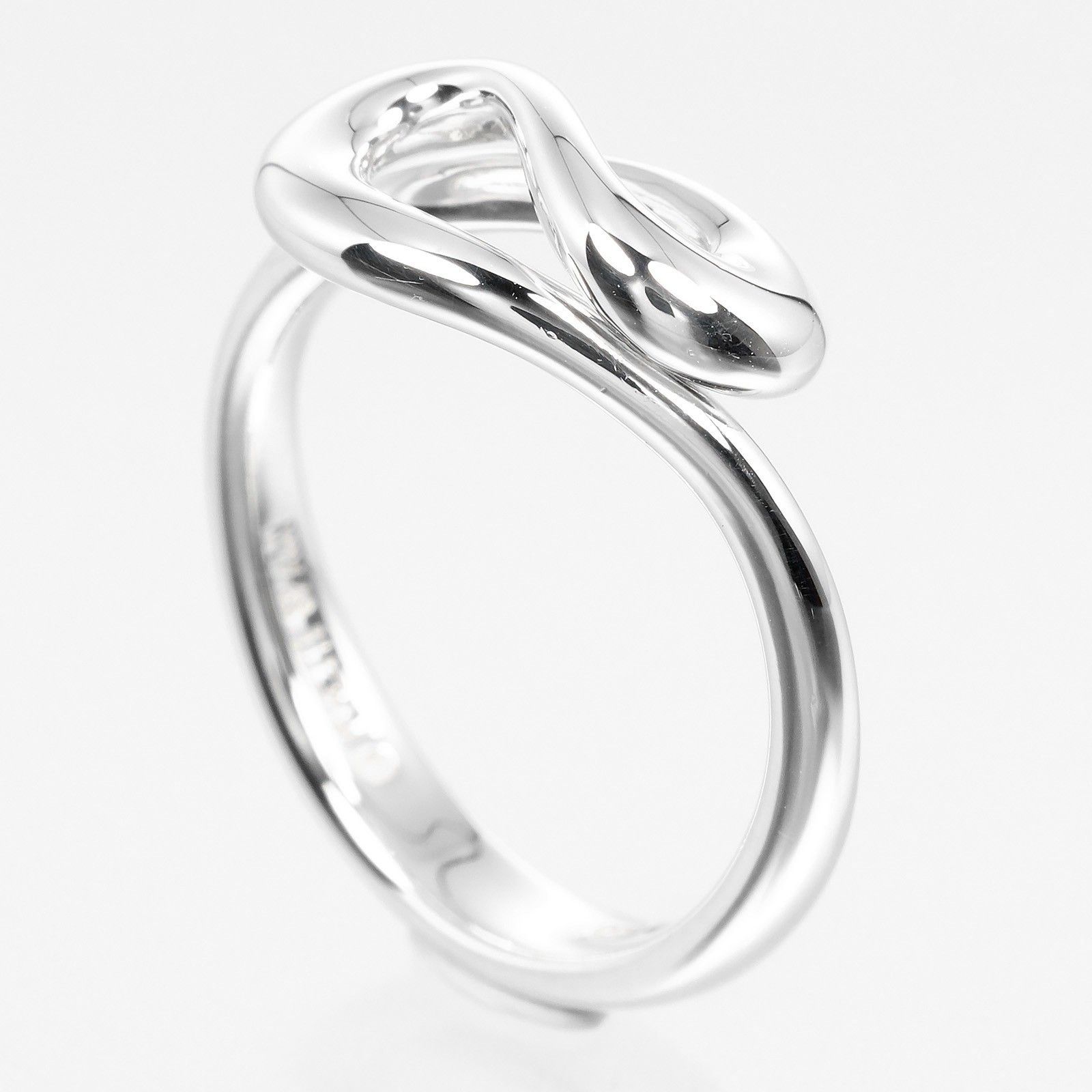 Tiffany & Co. Tiffany & Co. Elsa Peretti Open wave ring Silver 925 Size ONE SIZE - 4 Thumbnail