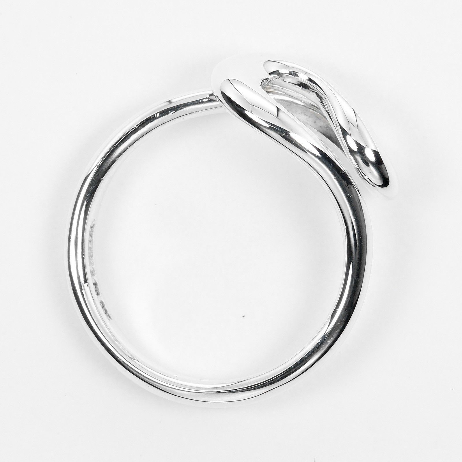 Tiffany & Co. Tiffany & Co. Elsa Peretti Open wave ring Silver 925 Size ONE SIZE - 6 Thumbnail