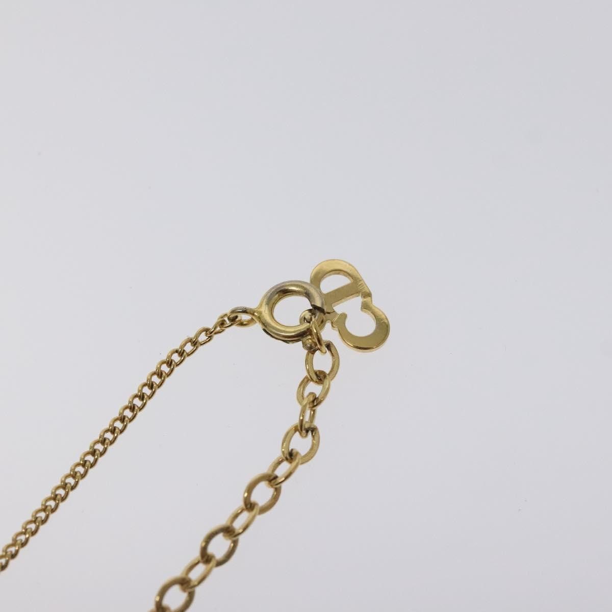 Dior Christian Dior CD Pendant Necklace Gold-plated Size ONE SIZE - 7 Thumbnail