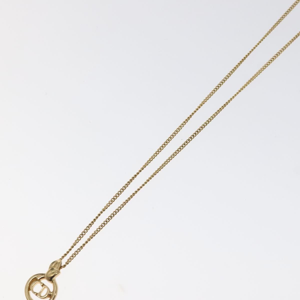 Dior Christian Dior CD Pendant Necklace Gold-plated Size ONE SIZE - 5 Thumbnail